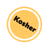 Kosher certification badge